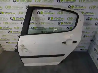 Second-hand car spare part rear left door for peugeot 407 st confort oem iam references 