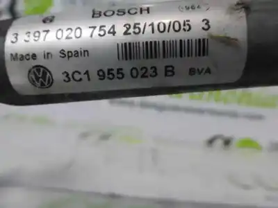 Peça sobressalente para automóvel em segunda mão motor do limpa para brisas por volkswagen passat berlina (3c2) advance referências oem iam 3c1955023b 3397020754 3c1955119