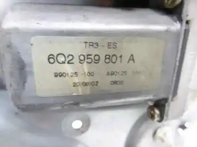 Piesă de schimb auto la mâna a doua mecanism acționare geam fațã dreapta pentru seat ibiza (6l1) stella referințe oem iam 6l3837752ad  6q2959801a