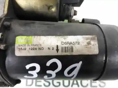 Автозапчастина б/у двигун запускається для peugeot 307 (s1) xt посилання на oem iam d6ra572  15j21224nd