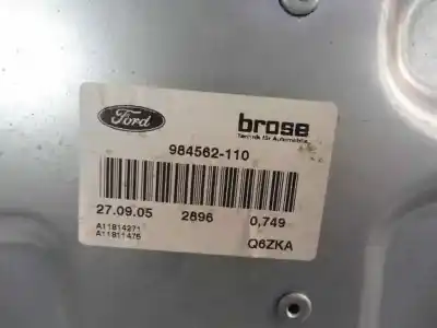 Автозапчастина б/у регулятор вікна передній лівий для ford focus berlina (cap) trend посилання на oem iam 4m51a045h17a  