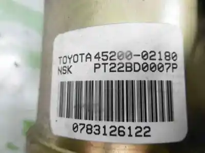 Second-hand car spare part steering column for toyota corolla (e12) 2.0 d-4d linea sol berlina oem iam references 4520002180 pt22bd0007p 8965002010