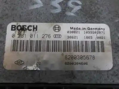 Автозапчасти б/у блок управления двигателем за renault megane ii berlina 5p confort authentique ссылки oem iam 8200305678 8200304606 0281011276