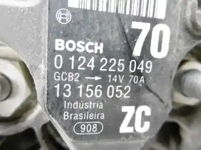 Second-hand car spare part alternator for opel astra h berlina essentia oem iam references 13156052  0124225049