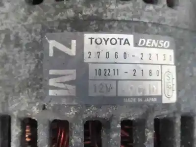 Автозапчастина б/у генератор для toyota rav 4 (a2) 1.8 16v cat посилання на oem iam 2706022130  