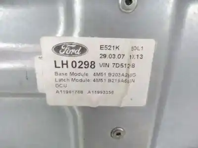 Автозапчасти б/у регулятор стекла переднего левого за ford focus berlina (cap) trend ссылки oem iam 4m51b045h17aa 4m51b203a28bg 4m5t14a389