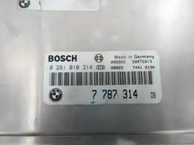 Автозапчастина б/у ебу контролер двигуна для bmw serie 3 berlina (e46) 330d посилання на oem iam 13617787314  0281010314