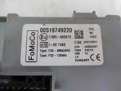 Автозапчастина б/у реле/запоперівник для ford ka (ccu) trend + посилання на oem iam 519749220  