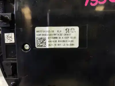 Second-hand car spare part climate control for peugeot 508 active oem iam references 98077013xz  98077013xz-02