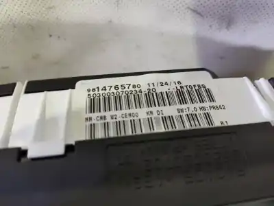 Peça sobressalente para automóvel em segunda mão quadrante por peugeot 508 active referências oem iam 9814765780  