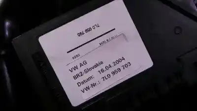 Second-hand car spare part rear left window regulator for volkswagen touareg (7la, 7l6, 7l7) 2.5 r5 tdi oem iam references 7l0839461d  