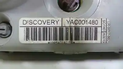Pezzo di ricambio per auto di seconda mano pannello degli strumenti per land rover discovery ii (l318) 2.5 td5 4x4 riferimenti oem iam yac001480 lr-0017-002 1120547187371
