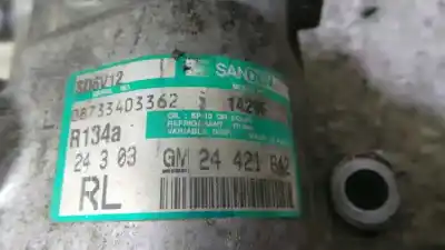 Pezzo di ricambio per auto di seconda mano compressore aria condizionata per opel combo familiar riferimenti oem iam 24421642 sanden sd6v12 1429f
