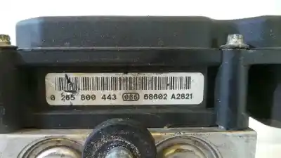 Peça sobressalente para automóvel em segunda mão abs por opel corsa c blue line referências oem iam 13182319 0265800443 0265231583