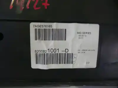 Peça sobressalente para automóvel em segunda mão quadrante por renault clio iii 20 aniversario referências oem iam 8200821001d  7age576165