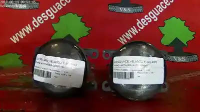 Peça sobressalente para automóvel em segunda mão farol / projetor de nevoeiro direito por renault scenic ii authentique referências oem iam 