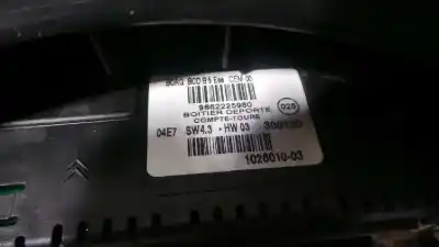 Peça sobressalente para automóvel em segunda mão quadrante por citroen c4 berlina collection referências oem iam 9662225980  102601003