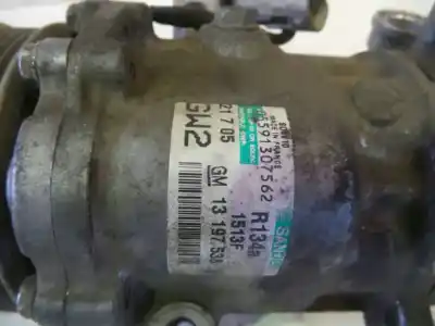 Second-hand car spare part air conditioning compressor for opel combo 1.3 16v cdti oem iam references 13197538 sanden sd6v10 1513f