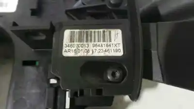 Second-hand car spare part indicator switch for citroen c4 coupe by loeb oem iam references 96644965xt  psa 96644965xt