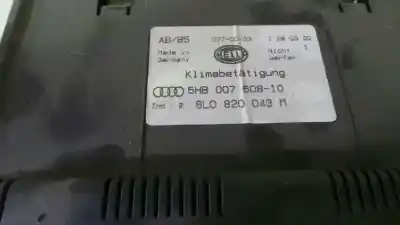 Автозапчастина б/у клімат-контроль для audi a3 (8l) 1.6 ambiente посилання на oem iam 8l0820043m 5hb007608 5hb00760810