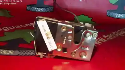 Peça sobressalente para automóvel em segunda mão fechadura da porta dianteira direita por peugeot 307 (s1) xn referências oem iam 