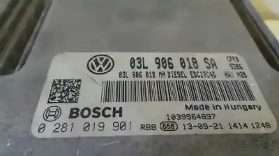 Second-hand car spare part ecu engine control for skoda suberb (3t4) ambition oem iam references   