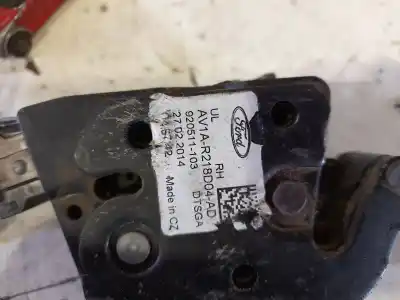 Автозапчастина б/у замок передній праві двері для ford b-max titanium посилання на oem iam av1ar218d04ad  920511103