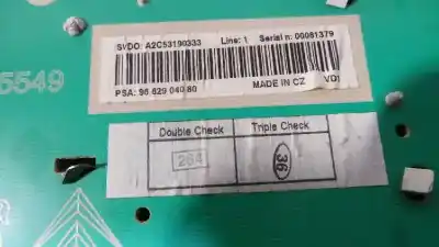 Peça sobressalente para automóvel em segunda mão quadrante por peugeot 207 xs pack referências oem iam 9662904080  a2c53190333