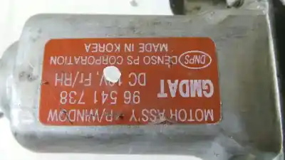 Second-hand car spare part passenger side right window regulator for daewoo kalos 1.2 se oem iam references 96541738  