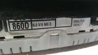 Автозапчасти б/у приборная доска за audi a3 (8l) 1.9 tdi ссылки oem iam 8l0919860d 8l0919860d 