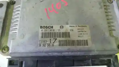 Second-hand car spare part ecu engine control for citroen jumpy 2.0 hdi sx caja cerrada acristalda (80kw) oem iam references 9636254580  0281010135