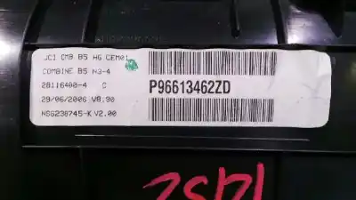 Peça sobressalente para automóvel em segunda mão quadrante por citroen c4 berlina collection referências oem iam p96613462zd  p96613462zd