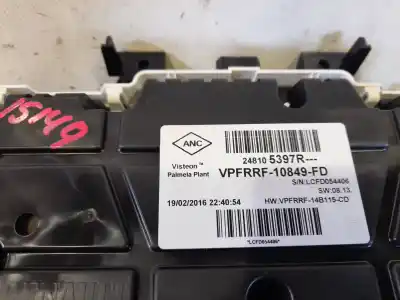 Second-hand car spare part dashboard for renault clio iv business oem iam references 248105397r  vpfrrf10849fd