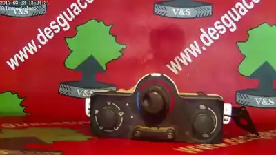 Peça sobressalente para automóvel em segunda mão comando de sofagem (chauffage / ar condicionado) por renault clio iii 20 aniversario referências oem iam 