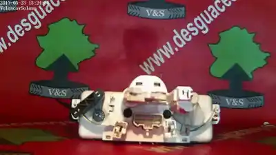 Peça sobressalente para automóvel em segunda mão comando de sofagem (chauffage / ar condicionado) por renault clio iii 20 aniversario referências oem iam   