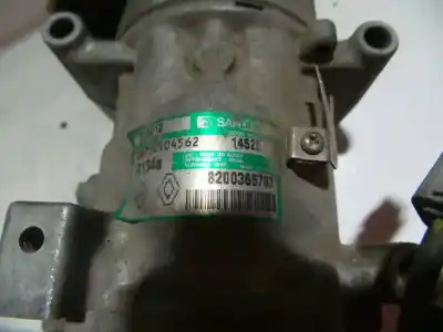 Second-hand car spare part air conditioning compressor for nissan note (e11e) 1.5 dci turbodiesel cat oem iam references 8200365787 sanden sd6v12 1452e