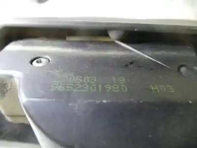 Second-hand car spare part trunk lock for citroen c2 sx oem iam references 9652301980  