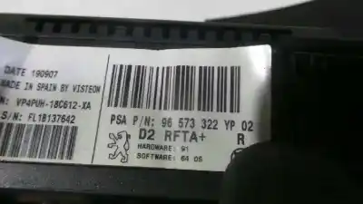 Автозапчастина б/у клімат-контроль для peugeot 407 sw premium посилання на oem iam 96573322yp02 96469958xt 96573322yp02