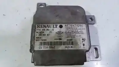 Автозапчастина б/у блок управління подушками безпеки для renault clio ii fase i (b/cbo) 1.9 d alize посилання на oem iam 7700428310g