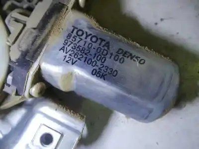 Pezzo di ricambio per auto di seconda mano alzacristalli anteriore destro per toyota yaris (ksp9/scp9/nlp9) básico riferimenti oem iam 857100d100 av2621002330 973582100
