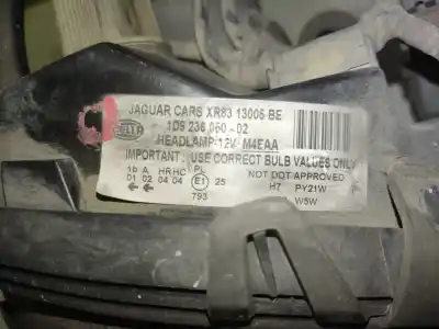Gebrauchtes Autoersatzteil rechter scheinwerfer zum jaguar s-type 3.0 v6 24v cat oem-iam-referenzen   