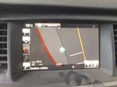 Tweedehands auto-onderdeel multifunctioneel display voor peugeot 508 active oem iam-referenties 981277188002