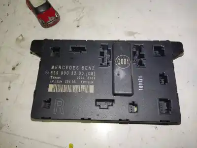 Peça sobressalente para automóvel em segunda mão módulo eletrônico por mercedes-benz vito (w639) basic, combi 111 cdi compacto (639.601) referências oem iam 6399003200