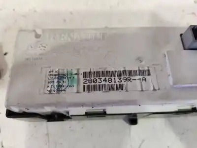 Second-hand car spare part multifunction display for renault kangoo dynamique oem iam references 280348139r  280348139ra