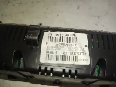 Second-hand car spare part multifunction display for peugeot partner kombi access oem iam references   