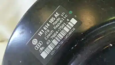 Second-hand car spare part brake servo for audi a3 (8p) 2.0 tdi ambiente oem iam references 1k1614105ae  