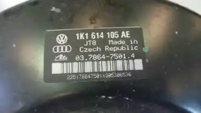 Second-hand car spare part brake servo for audi a3 (8p) 2.0 tdi ambiente oem iam references 1k1614105ae  