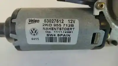 Second-hand car spare part rear windshield wiper motor for volkswagen caddy ka/kb (2k) kombi oem iam references 2k0955712b  53027512