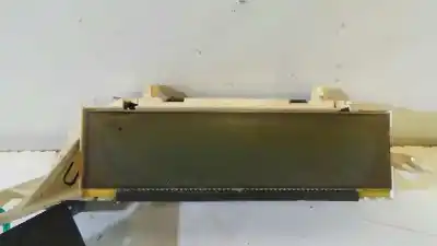 Peça sobressalente para automóvel em segunda mão display gps / multimídia por citroen c4 berlina exclusive referências oem iam 9654149380