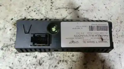 Second-hand car spare part multifunction display for opel combo familiar oem iam references   